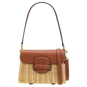 Oroton Carter Collectable Small Day Bag in Natural/Brandy